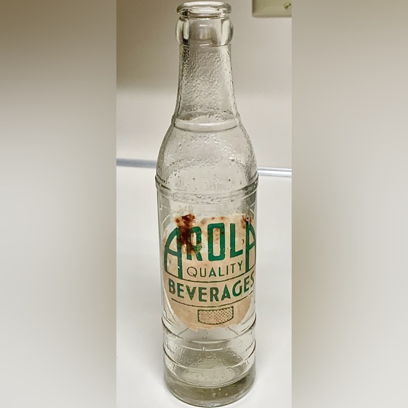 Early 20th Century Antique AROLA QUALITY BEVERAGES Soda Bottle Republic Michigan - Picture 8 of 12